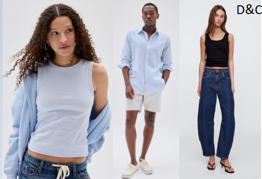 Gap Factory – Extra 50% Off Clearance or Extra 10% Off