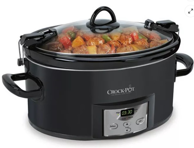 Crock-Pot® 7-qt. Countdown Cook & Carry Slow Cooker
