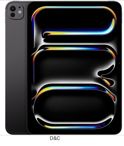 (NEW) Apple iPad Pro 11-Inch (M4): Built for Apple Intelligence, Ultra Retina XDR Display, 512GB (Wi-Fi 6E + 5G Cellular), 12MP Front/Back Camera, LiDAR Scanner, Wi-Fi 6E + 5G Cellular, All-Day Battery Life
