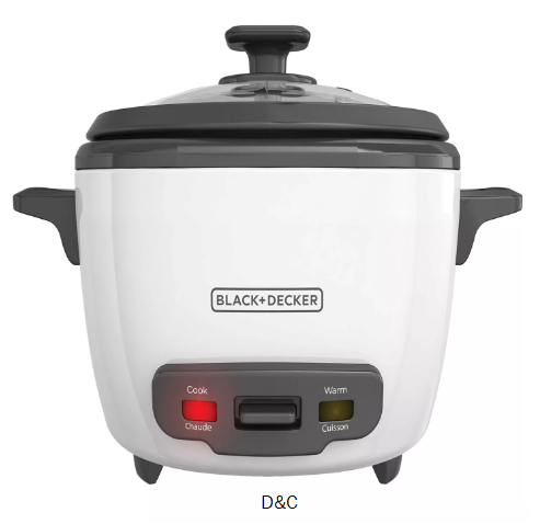 Black & Decker RC516 16-Cup Rice Cooker And Warmer