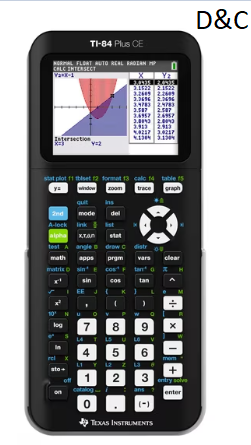TI-84 Plus CE Graphing Calculator