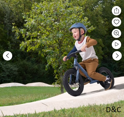 Ozark Trail 12″ M.1 Timber Kids’ Balance Bike, Blue, Unisex
