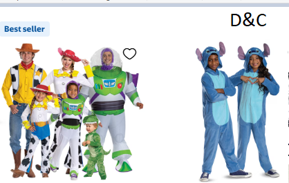 halloween costumes on sale