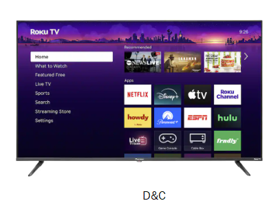 Pioneer – 55″ Class LED 4K UHD Smart Roku TV