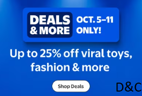Walmart deals are live