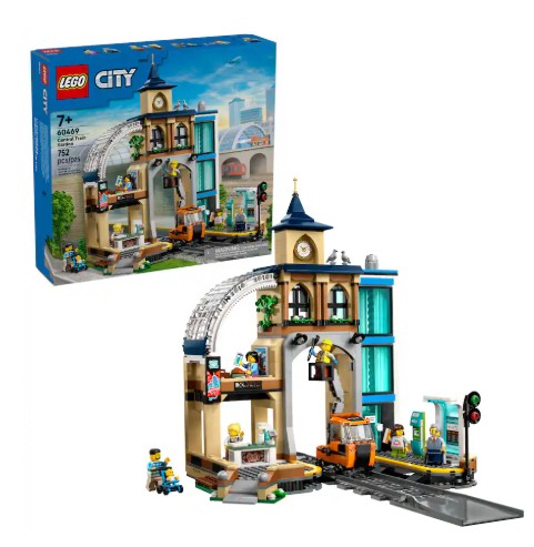 LEGO – City Central Train Station Building Toy 60469