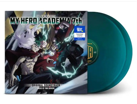 My Hero Academia: Season 7 [Original Soundtrack] [Translucent Sea Blue 2 LP] [Only @ Best Buy] [LP] [VINYL]