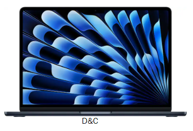 Apple – MacBook Air 13-inch Laptop – M5 chip with 10-core CPU and 8-core GPU – 16GB Memory – 512GB SSD – Midnight