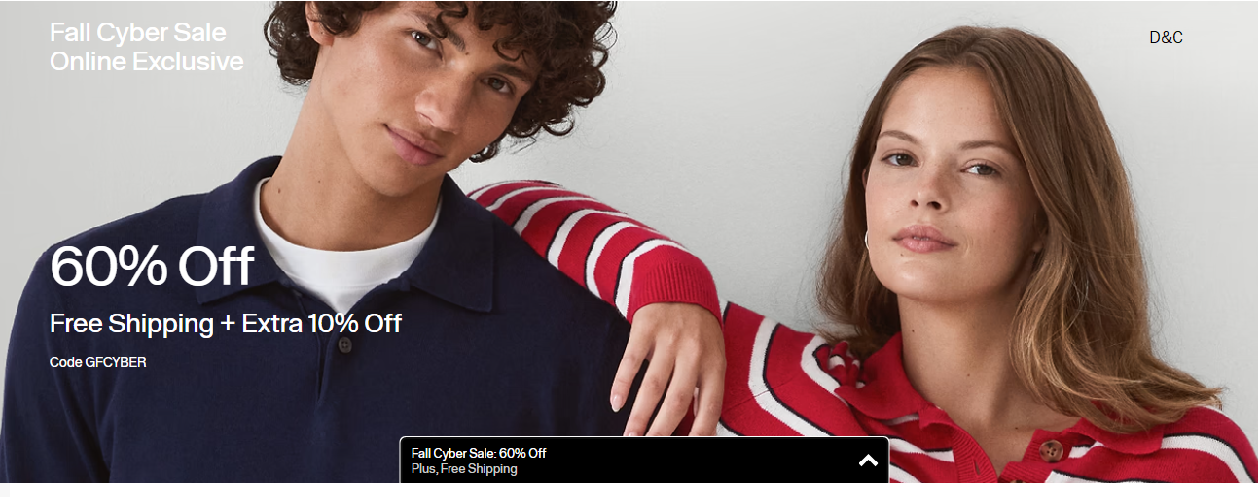 Gap Factory – Extra 50% Off Clearance + Free Shipping on All Orders