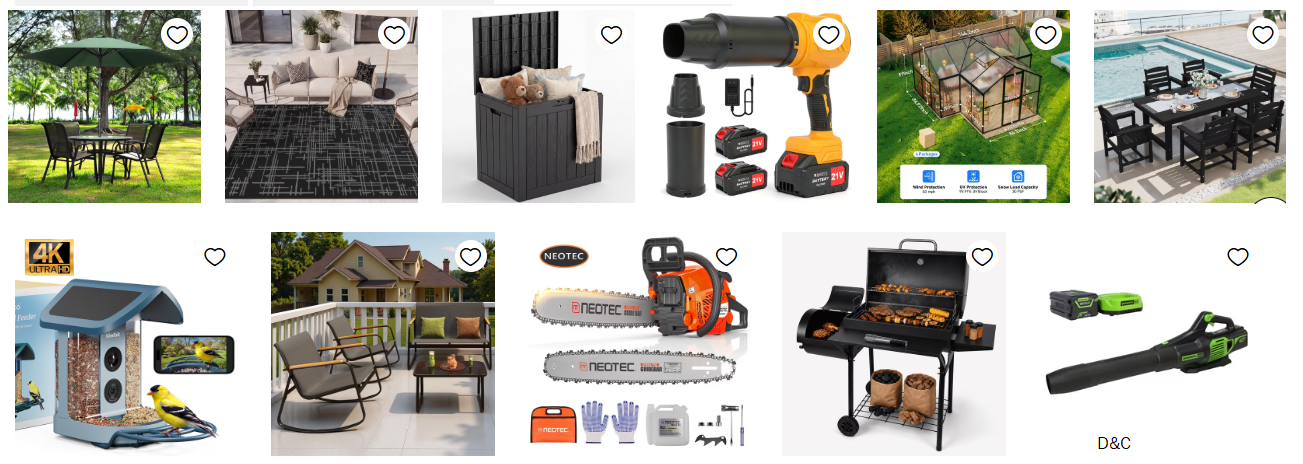 Top 100+ patio Deals