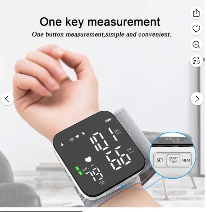 Automatic Wrist Blood Pressure Monitor