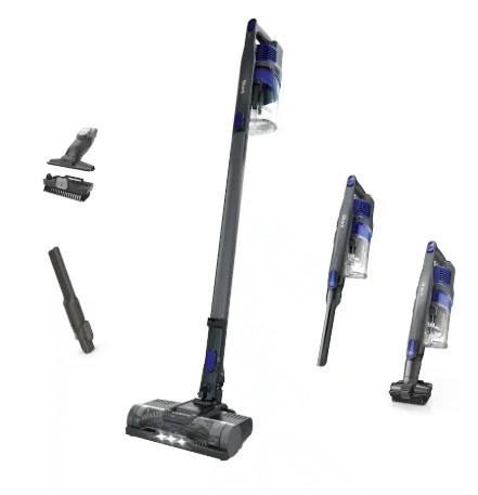 Shark – Pet Cordless Stick Vacuum with XL Dust Cup, LED Headlights, Up to 40 min Runtime – Blue Iris
