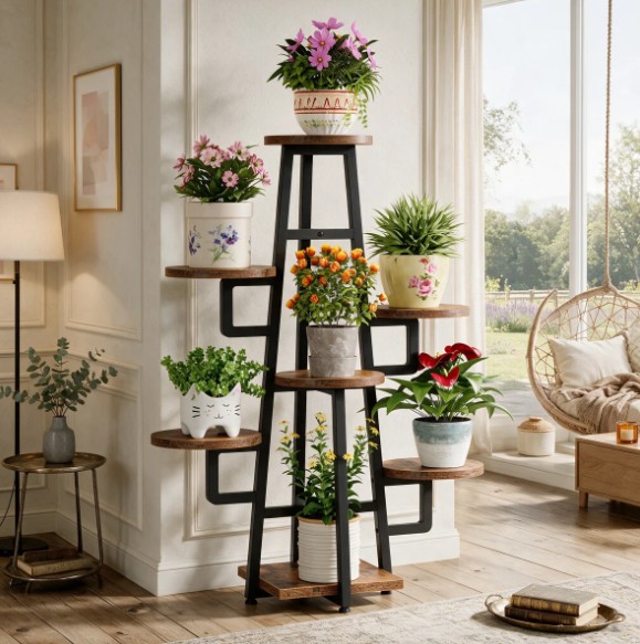 Arhab Corner Bookcase