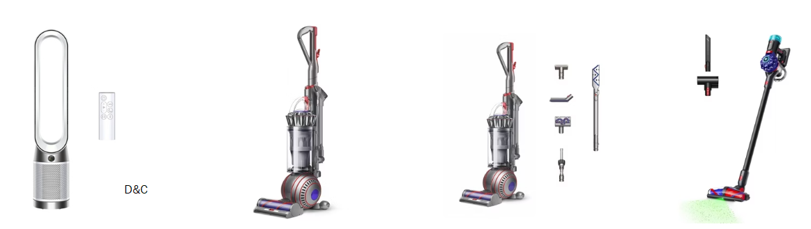 Dyson items on sale at Target.