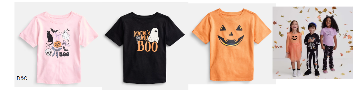 $3.xx Halloween Toddler Graphic Tees