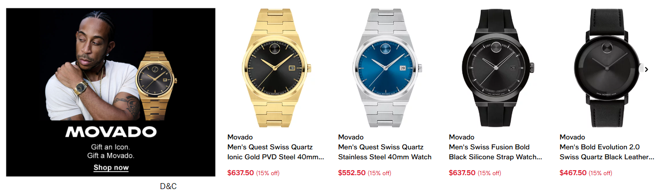 Men’s Luxury Watches – 80% off and above