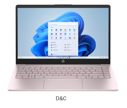 HP 14 inch HD Windows Laptop Intel Processor