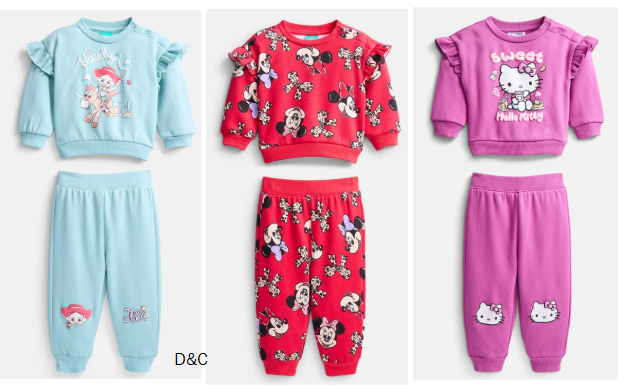 Toy Story Jesse Baby Girls Fleece Sweatshirt and Pants Set, 2 Piece, Sizes 0/3M-24M