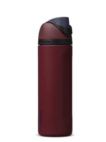 Owala FreeSip Stainless Steel 24 oz. Burgundy Bay