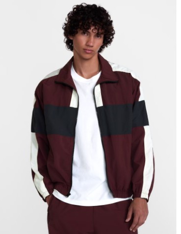 No Boundaries Windbreaker Jacket with Long Sleeves, Men’s XS-4XLT