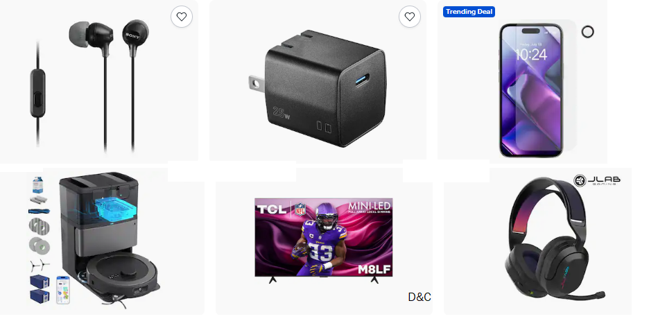 50% Off or More Electronics Deals at bestBuy