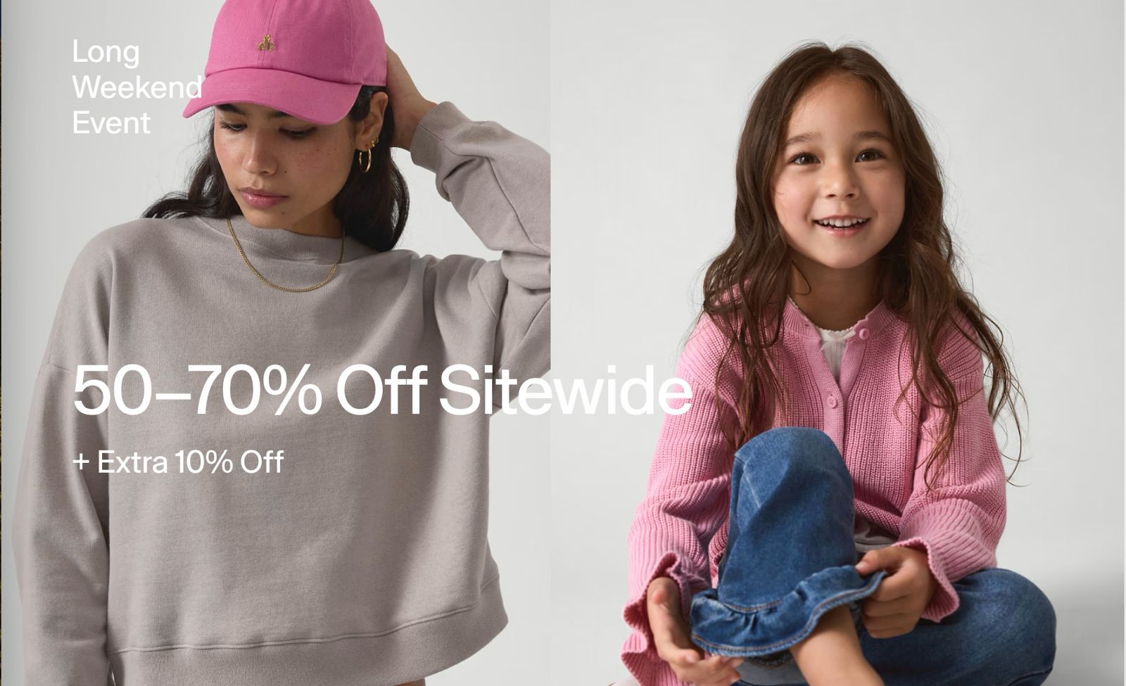 50-60% off +Extra 10% off