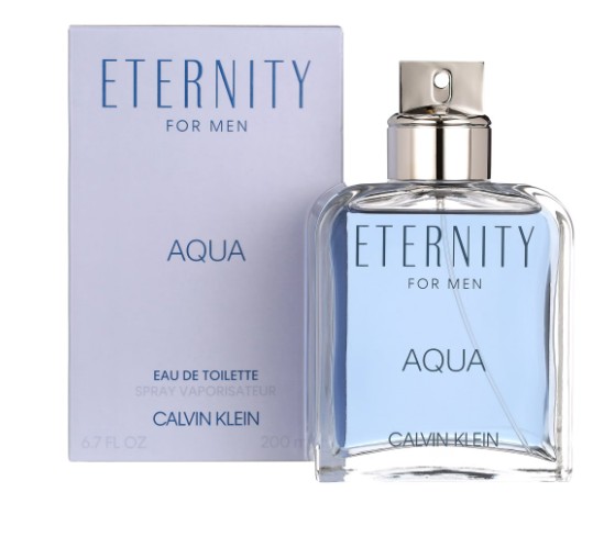 Calvin Klein Eternity Aqua Eau de Toilette Spray, Cologne for Men, 6.7 Oz