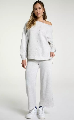 DSG Women’s Classic Fleece Lightweight Terry Crew