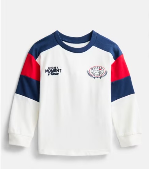Wonder Nation Toddler Boys’ Graphic Tee with Long Sleeves, Sizes 18M-5T