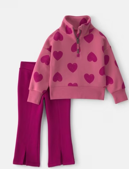 Carter’s Toddler Girl Outfit Set, 2-Piece, Sizes 2T – 5T