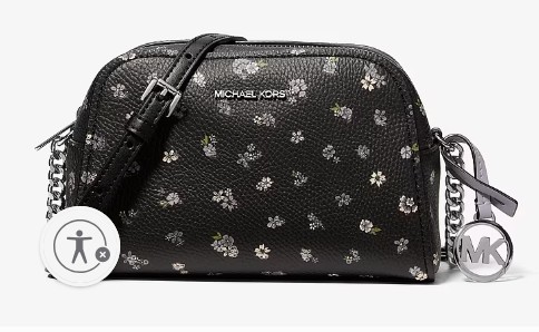 Ashton Extra-Small Floral Printed Camera Crossbody Bag