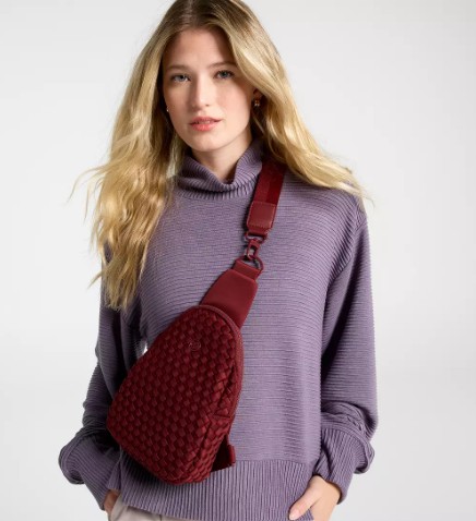 CALIA Women’s Journey Woven Sling Bag