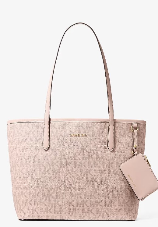Jet Set Large Signature Logo Tote Bag