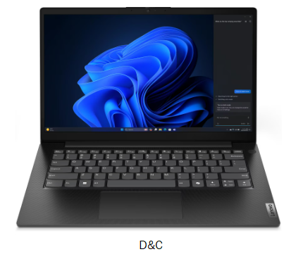 Lenovo V14 G5 14″ FHD Laptop, Intel Core i7-13620H, 16GB RAM, 1TB SSD, Windows 11 Home