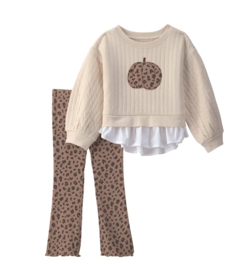 Carter’s Child of Mine Baby and Toddler Girl Thanksgiving Outfit Set, 2-Piece, Sizes 12M-5T