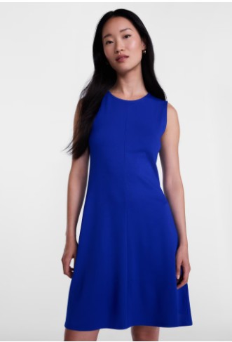 Scenario Women’s and Women’s Plus Fit and Flare Mini Dress, Sizes XS-4X