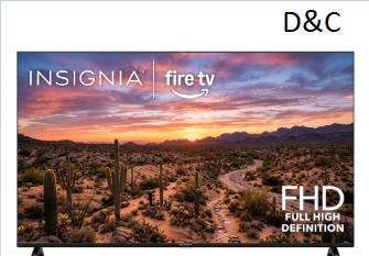 Insignia™ – 40″ Class F40 Series 1080P Full HD Direct LED Smart TV with Fire TV
