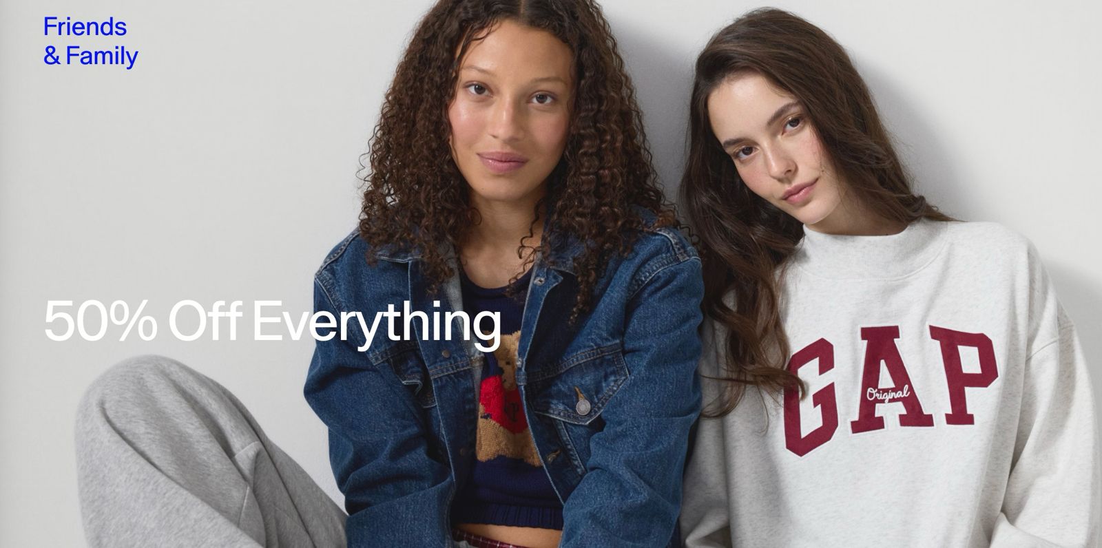 GAP: 50% OFF Everything