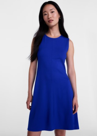 Scenario Women’s and Women’s Plus Fit and Flare Mini Dress, Sizes XS-4X
