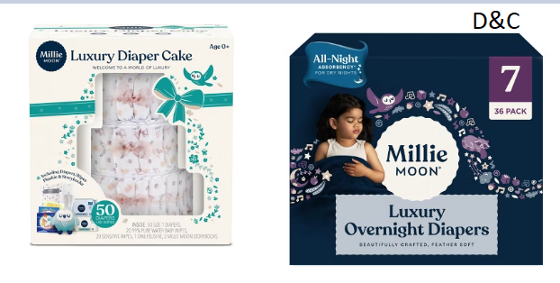 Buy 1 Get 1 40%offMillie Moon diapers, training pants & wipes*