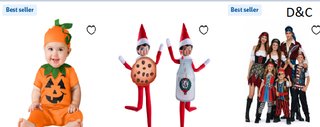 All of these Halloween Costumes