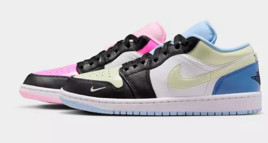 Big Kids’ Air Jordan Retro 1 Low Casual Shoes