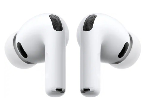 Apple – AirPods Pro 3, Wireless Active Noise Cancelling Earbuds with Heart Rate Sensing Feature – White
