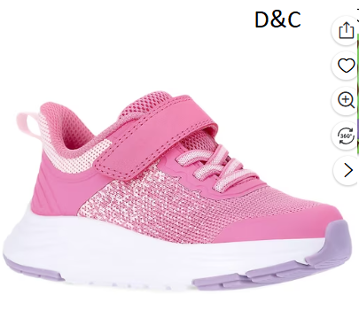 Athletic Works Baby and Toddler Bungee Knit Jogger Sneakers