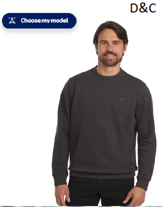 Chaps Men’s & Big Men’s Everyday Fleece Crewneck Sweatshirt, Sizes S-2XL