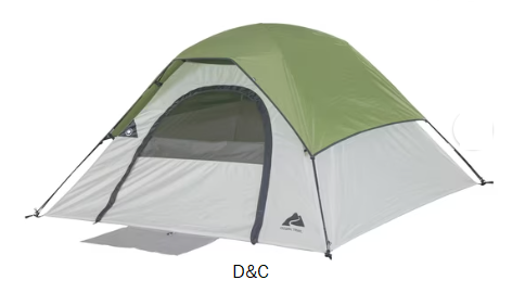 Ozark Trail 3-Person Clip & Camp Dome Tent