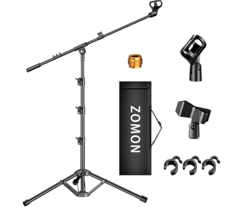 Adjustable Tripod Microphone Stand