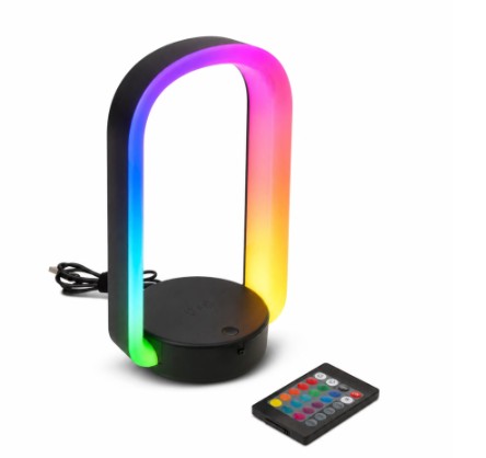 PWRD. 3 in 1 LED Wireless Charger with Headphone Stand Black