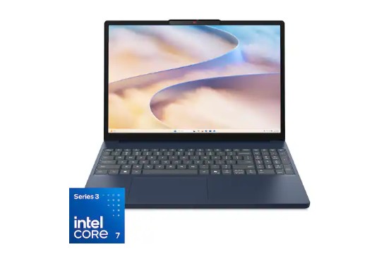 Lenovo – IdeaPad Slim 3i 15.3″ 2K Touchscreen Laptop – Intel Core 7 350 2026 – 16GB Memory – 512GB Storage – Cosmic Blue
