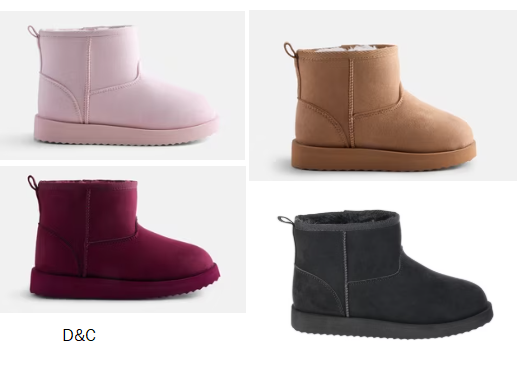 Wonder Nation Toddler, Little & Big Girls Faux Shearling Boots